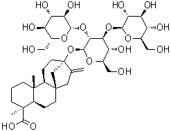 structure of CAS# 58543-17-2, Rebaudioside B
