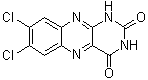 CAS # 58590-56-0, 7,8-Dichlorobenzo[g]pteridine-2,4(1H,3H)-dione, 7,8-Dichloroalloxazine