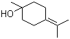 CAS # 586-81-2, gamma-Terpineol, 1-Methyl-4-(1-methylethylidene)cyclohexan-1-ol