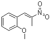 CAS 登录号：58645-50-4, 1-甲氧基-2-[(1E)-2-硝基-1-丙烯-1-基]苯