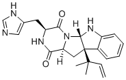 Roquefortine D molecular structure (CAS 58735-66-3)