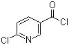 CAS 登录号：58757-38-3, 6-氯烟酰氯, 6-氯吡啶-3-甲酰氯