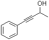 CAS # 5876-76-6, 4-Phenyl-3-butyn-2-ol, 1-Phenyl-3-hydroxybutyne, 1-Phenylbut-1-yn-3-ol, 3-Hydroxy-1-phenyl-1-butyne