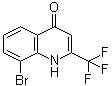 CAS 登录号：587885-87-8, 8-溴-2-(三氟甲基)-4(1H)-喹啉酮