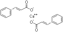 Calcium cinnamate molecular structure (CAS 588-62-5)