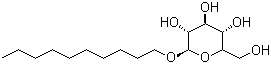 structure of CAS# 58846-77-8, Decyl-beta-D-glucopyranoside