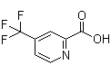 structure of CAS# 588702-62-9, 4-(三氟甲基)吡啶-2-甲酸