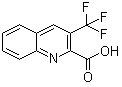 structure of CAS# 588702-64-1, 3-(三氟甲基)-2-喹啉羧酸