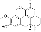 CAS 登录号：5890-18-6, 新木姜子碱, 去甲异波尔定, (S)-5,6,6a,7-四氢-1,10-二甲氧基-4H-二苯并[de,g]喹啉-2,9-二醇