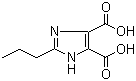 structure of CAS# 58954-23-7, 2-丙基咪唑二羧酸
