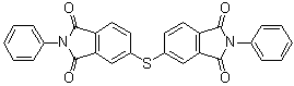 structure of CAS# 58974-89-3, 5,5'-Thiobis[2-phenyl-1H-isoindole-1,3(2H)-dione]