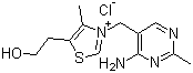 structure of CAS# 59-43-8, Thiamine chloride