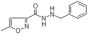 CAS # 59-63-2, Marplan, 5-Methyl-3-isoxazolecarboxylic acid 2-benzylhydrazide, BMIH, Benazide, Enerzer, Isocarboxazid, Isocarboxazide, 1-Benzyl-2-(5-methyl-3-isoxazolyl-carbonyl)hydrazine, Marplon, NSC 169893