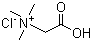 CAS # 590-46-5, Betaine hydrochloride, 1-Carboxy-N,N,N-trimethylmethanaminium chloride