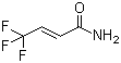 CAS # 590-76-1, 4,4,4-Trifluorocrotonamide, 4,4,4-Trifluoro-2-butenamide
