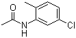 structure of CAS# 5900-55-0, N-(5-氯-2-甲基苯基)乙酰胺