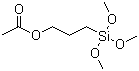 structure of CAS# 59004-18-1, 3-(三甲氧基硅)丙基乙酸酯