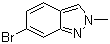 structure of CAS# 590417-95-1, 6-溴-2-甲基-2H-吲唑