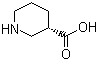 structure of CAS# 59045-82-8, (S)-3-哌啶甲酸
