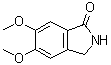 2,3-Dihydro-5,6-dimethoxy-1H-isoindol-1-one molecular structure (CAS 59084-72-9)