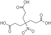 CAS # 59085-15-3, Nitromethanetrispropionic acid, 4-(2-Carboxyethyl)-4-nitroheptanedioic acid