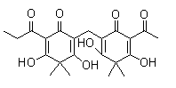 Albaspidin AP molecular structure (CAS 59092-91-0)