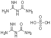 CAS # 591-01-5, Guanylurea sulfate, Carbamylguanidine sulfate, Dicyanodiamidine sulfate, Diuretamidine sulfate