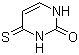 structure of CAS# 591-28-6, 4-硫尿嘧啶