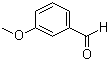 CAS # 591-31-1, 3-Methoxybenzaldehyde, m-Anisaldehyde