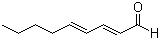 trans,trans-2,4-Nonadienal molecular structure (CAS 5910-87-2)