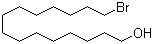 structure of CAS# 59101-27-8, 15-Bromopentadecan-1-ol