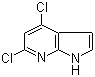 CAS # 5912-18-5, 4,6-Dichloro-7-azaindole, 4,6-Dichloro-1H-pyrrolo[2,3-b]pyridine