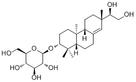 structure of CAS# 59219-65-7, 豯莶苷