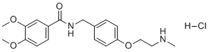 Itopride Impurity 12 HCl molecular structure (CAS 5922-37-2)