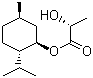 structure of CAS# 59259-38-0, (-)-Menthyl lactate