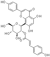 glucopyranosyl]-4H-1-benzopyran-4-one molecular structure (CAS 59282-55-2)