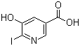 CAS # 59288-39-0, 6-Iodo-5-hydroxynicotinic acid, 5-Hydroxy-6-iodo-3-pyridinecarboxylic acid