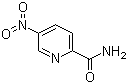 CAS 登录号：59290-34-5, 5-硝基吡啶-2-甲酰胺