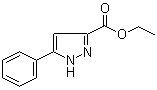 Ethyl 5-phenyl-1H-pyrazole-3-carboxylate molecular structure (CAS 5932-30-9)