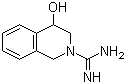 CAS # 59333-79-8, 4-Hydroxydebrisoquine, 4-Hydroxy-3,4-dihydro-1H-isoquinoline-2-carboxamidine
