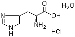 CAS # 5934-29-2, L-Histidine hydrochloride monohydrate, (2S)-2-amino-3-(1H-imidazol-5-yl)propanoic acid,hydrate,hydrochloride