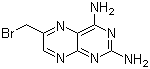 structure of CAS# 59368-16-0, 6-Bromomethyl-2,4-diaminopteridine