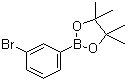 CAS # 594823-67-3, 3-Bromophenylboronic acid pinacol ester, 2-(3-Bromophenyl)-4,4,5,5-tetramethyl-1,3,2-dioxaborolane