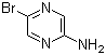 2-Amino-5-bromopyrazine molecular structure (CAS 59489-71-3)