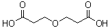 CAS # 5961-83-1, Bis(2-carboxyethyl) ether, 3,3'-Oxybis[propanoic acid], 3,3'-Oxydipropionic acid, NSC 361680