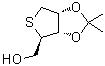 1,4-Dideoxy-1,4-epithio-2,3-O-(1-methylethylidene)-D-ribitol molecular structure (CAS 596103-06-9)