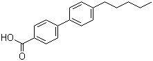 structure of CAS# 59662-47-4, 4-戊基联苯-4'-羧酸