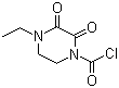 CAS # 59703-00-3, 4-Ethyl-2,3-dioxo-1-piperazine carbonyl chloride, EDPC