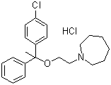 structure of CAS# 59767-13-4, Setastine hydrochloride