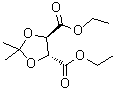 Diethyl (R,R)-O,O-isopropylidenetartrate molecular structure (CAS 59779-75-8)